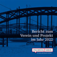 Titelbild des Jahresberichts 2022 von Sprachbrücke-Hamburg e.V.