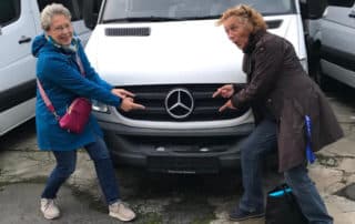 Das neue Sprachbrücken-Mobil.