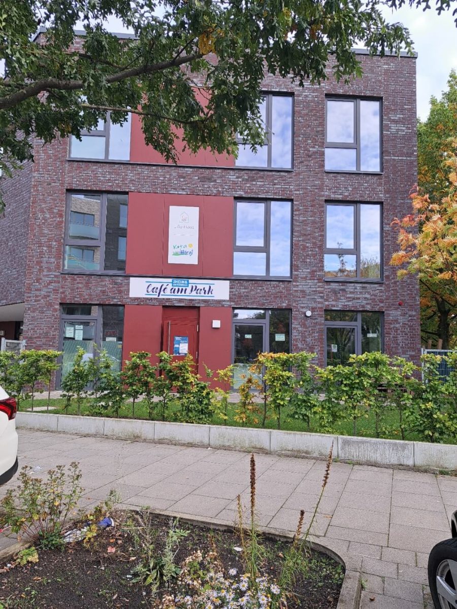 Wegbeschreibung zur Gesprächsrunde im Lißy-Haus - von der Straße aus gesehen
