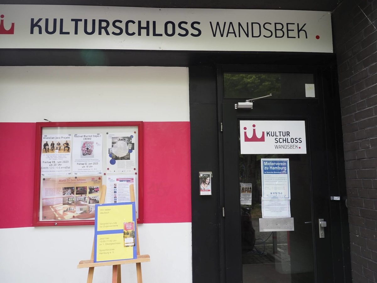 Wegbeschreibung zur Gesprächsrunde im Kulturschloss Wandsbek