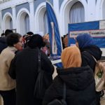 Stand des Sprachbrücke e.V. auf dem Markt der Begegnungen