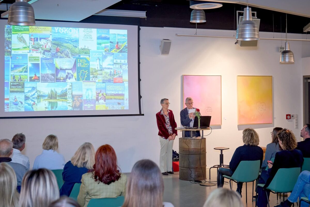 Vernissage der Fotoausstellung Kanada