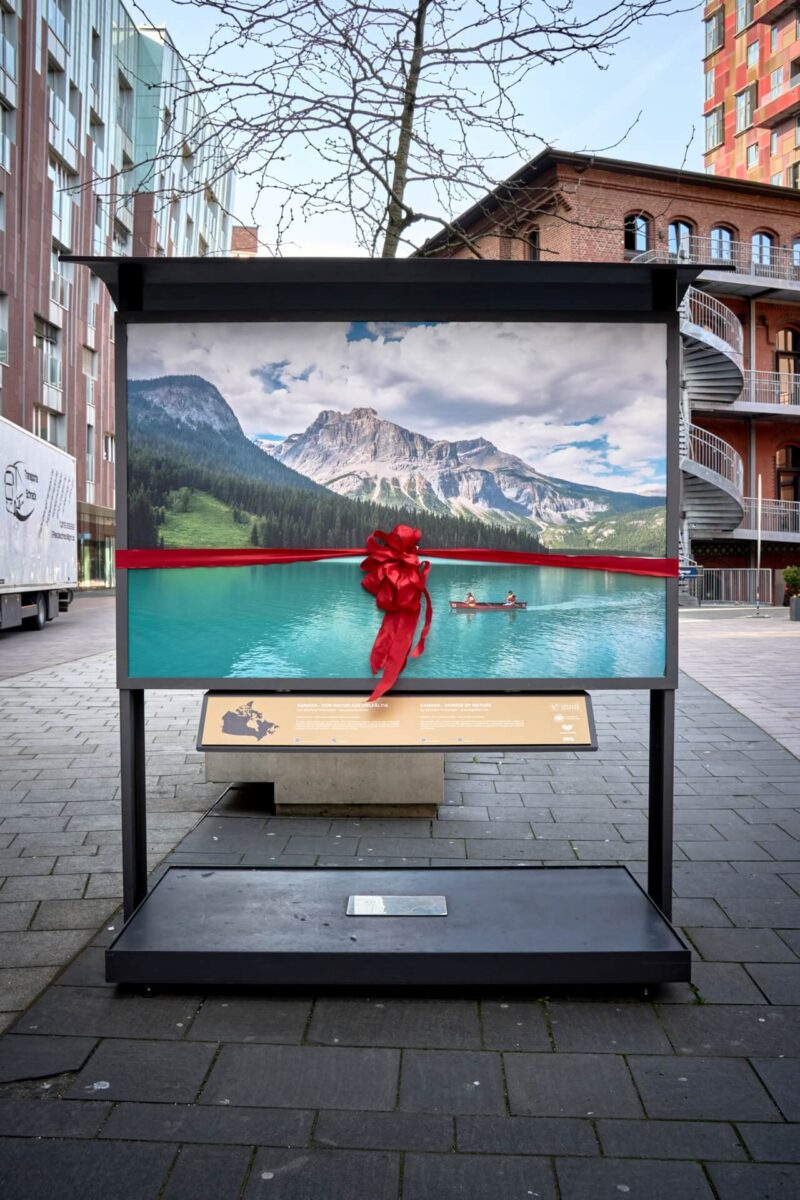 Vernissage der Fotoausstellung Kanada