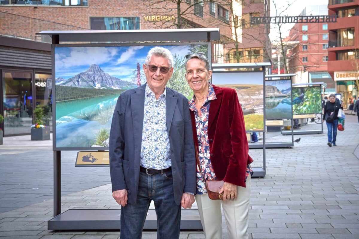 Vernissage der Fotoausstellung Kanada