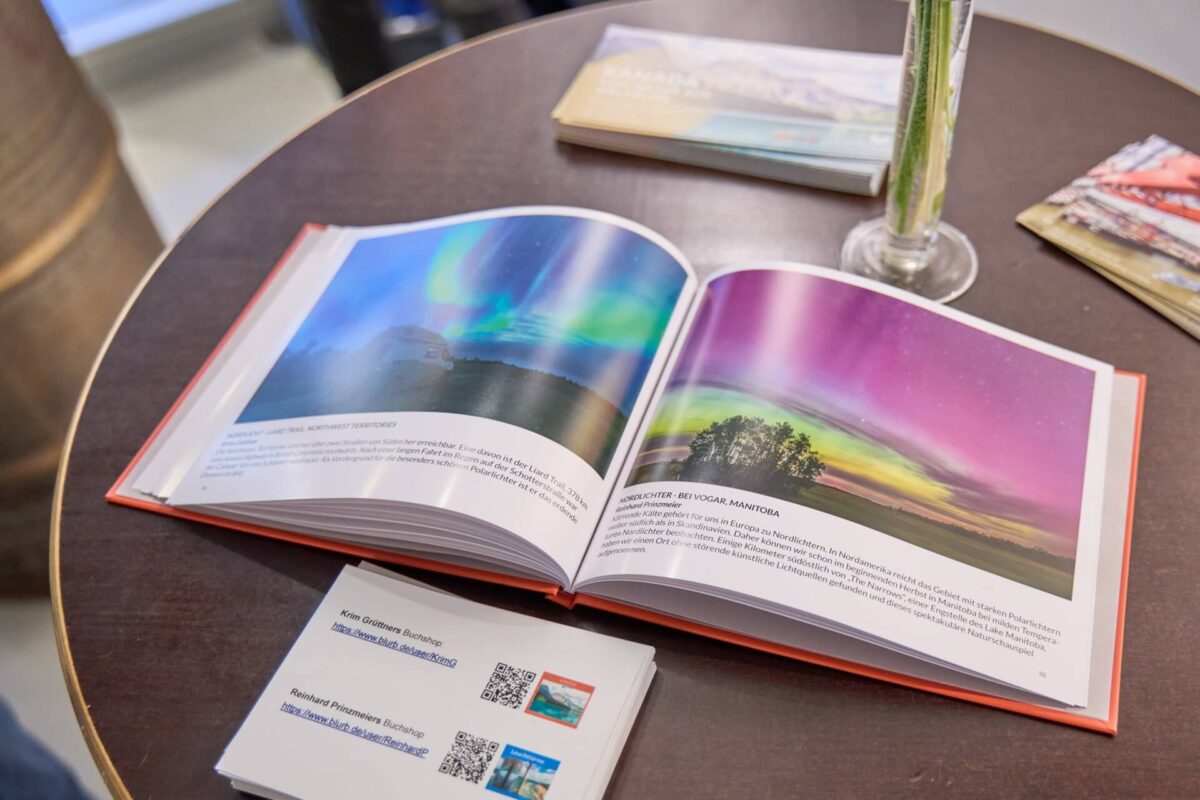 Vernissage der Fotoausstellung Kanada