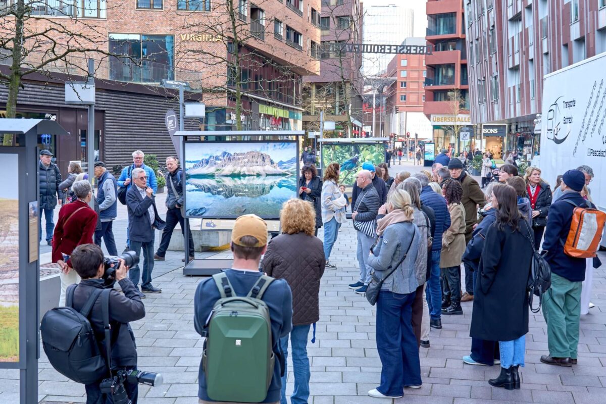 Vernissage der Fotoausstellung Kanada