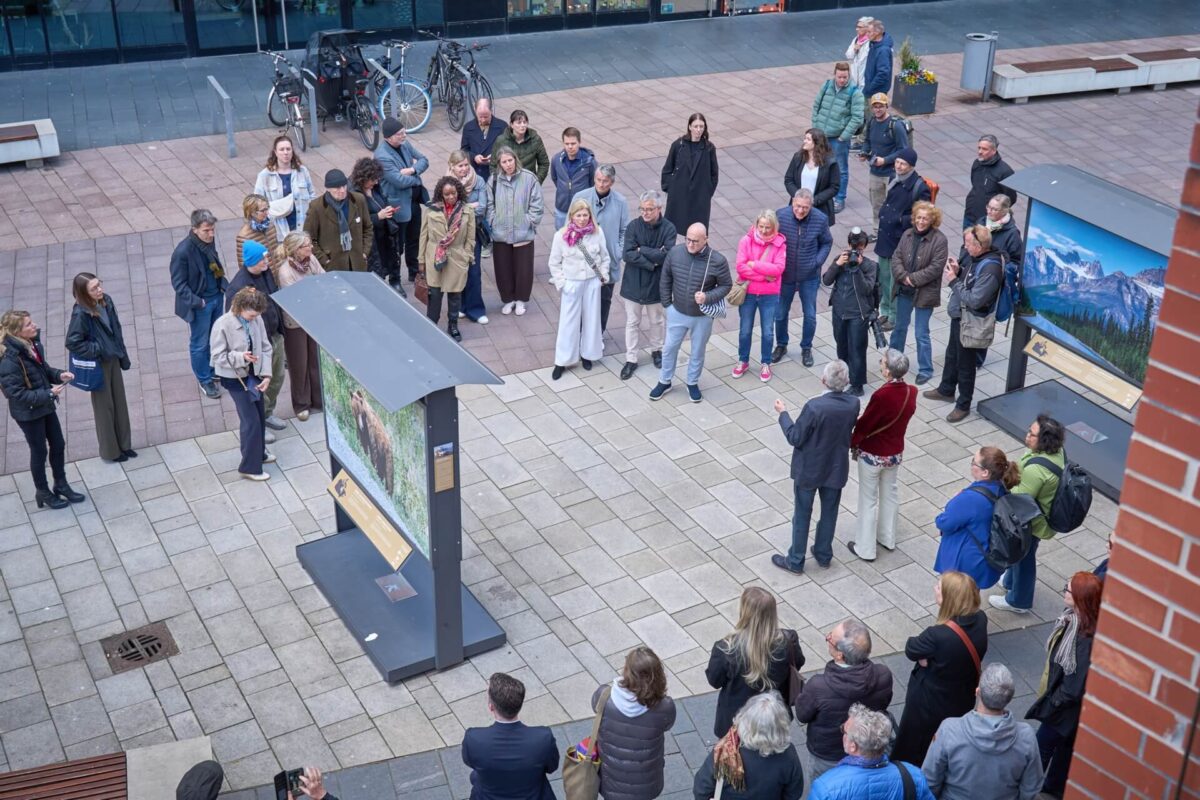 Vernissage der Fotoausstellung Kanada