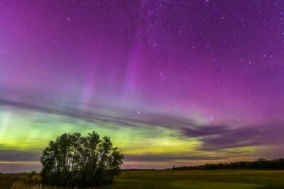Nordlichter bei Vogar - Manitoba