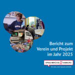Titelbild des Jahresberichts 2025 von Sprachbrücke-Hamburg e.V.